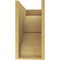 Ekena Millwork 9"W x 18"D x 18"H Classic Asheboro Rough Cedar Woodgrain TimberThane Corbel, Primed Tan CORUR09X18X18ASHRCPR - alternate 6